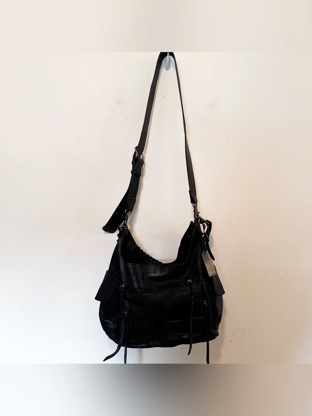 Free People We The Free Ledger Leather Bag - Picture 11 of 15